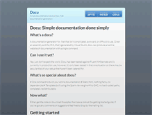 Tablet Screenshot of docu.jagregory.com